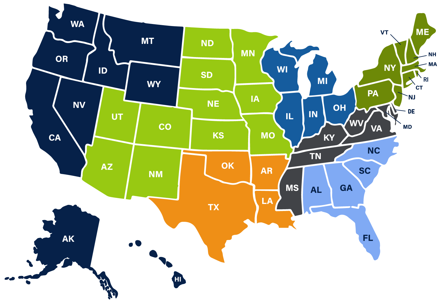 Sales Team Map