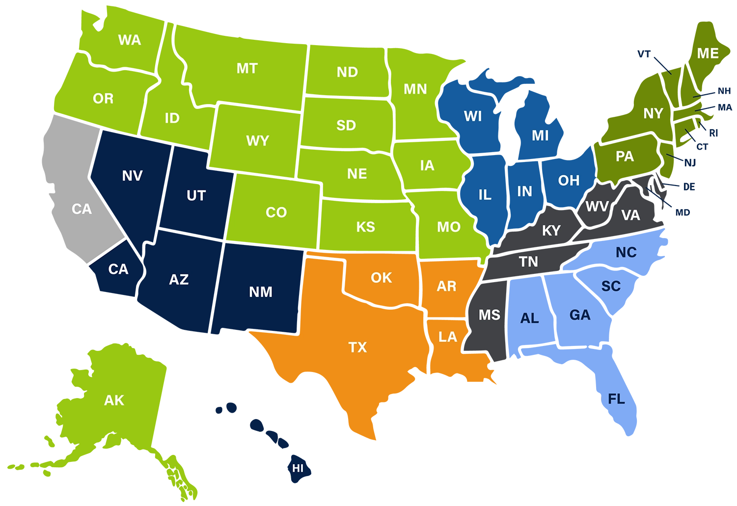 Sales Team Map