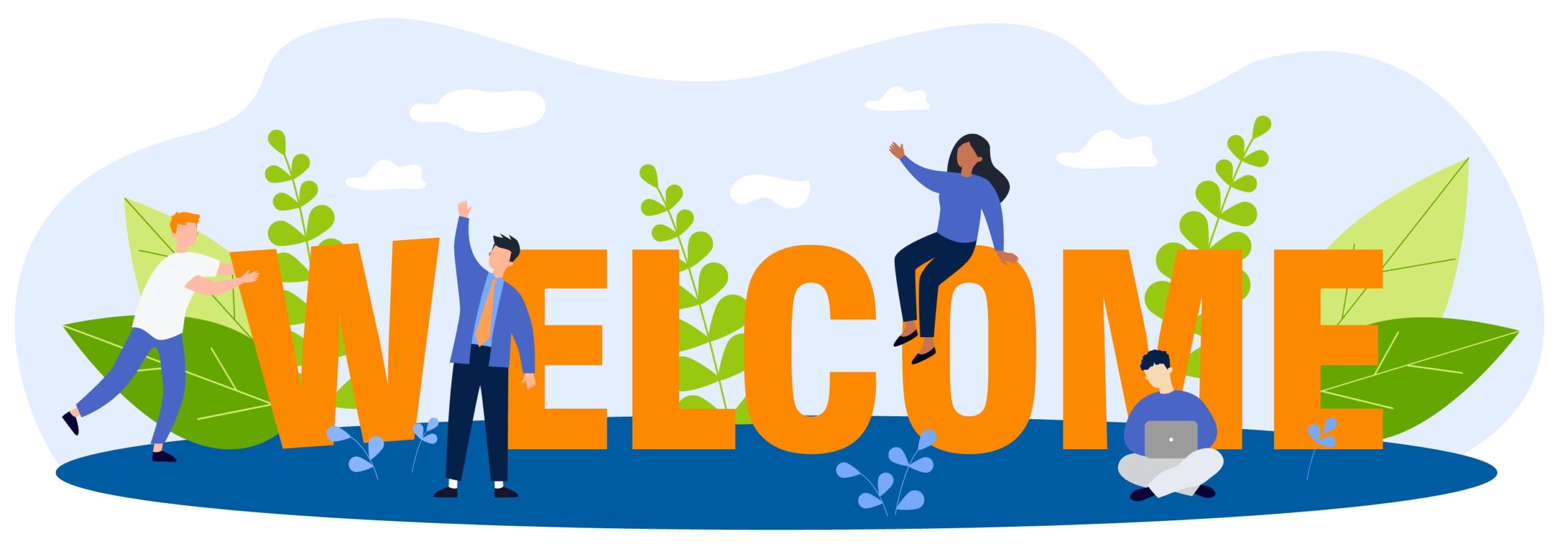 Welcome illustration