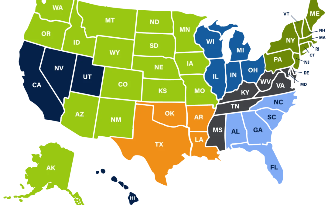 Sales Team Map